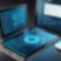 Remote tablet access configuration screen