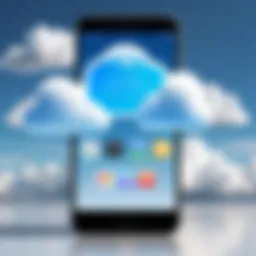 Cloud storage options on iPhone