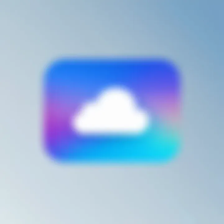 iCloud functionality on iPhone