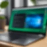Remote desktop application interface on an Android device