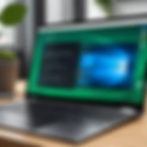 Remote desktop application interface on an Android device