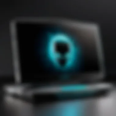 Innovative Aesthetics of Alienware Gaming Laptops Sleek design of Alienware gaming laptop showcasing innovative aesthetics