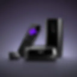 Amazon Roku Ultra LT front view showcasing the sleek design