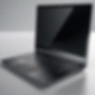 A modern laptop showcasing sleek design and advanced features