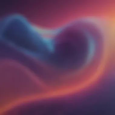 Abstract Music Wave Visualization Abstract music wave visualization