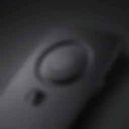 Illustration of Apple phone with power button highlighted