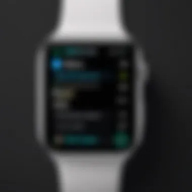Apple Watch Connectivity Settings for Retrieval Apple Watch connectivity settings for phone number retrieval