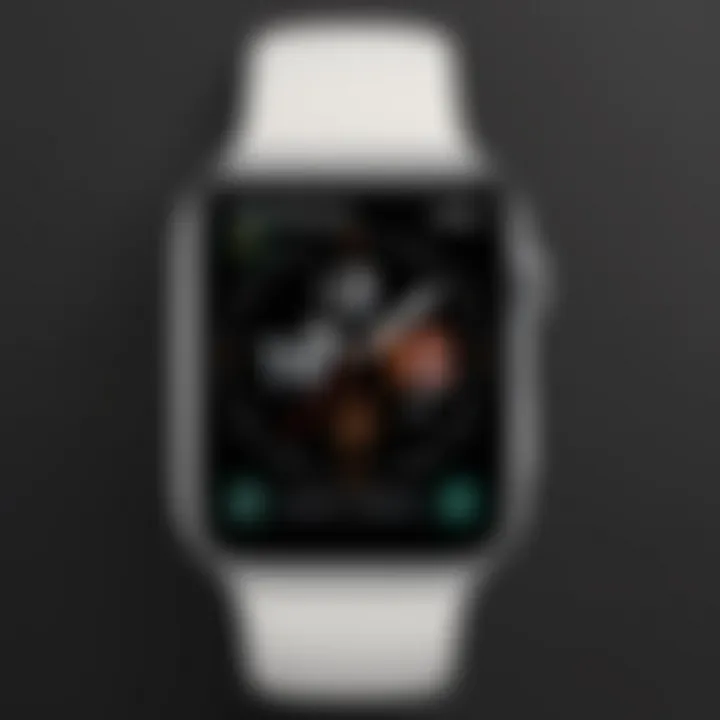 Apple Watch phone number location