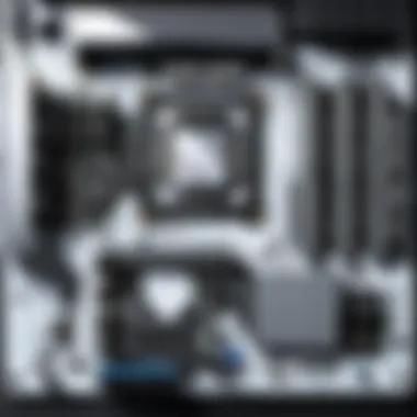 Visual representation of a budget-friendly gaming motherboard setup