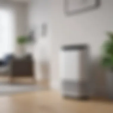 Elegant Aura Air Purifier in Modern Setting