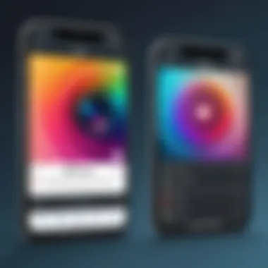 Feature Comparison of Slideshow Apps An in-depth comparison chart highlighting the features and usability of top slideshow apps for Instagram.