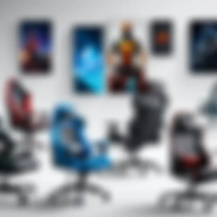 Variety of Bluetooth gaming chairs for different gaming styles