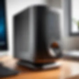 Elegant Bose speaker on a modern desk