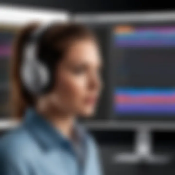 Illustration of noise reduction techniques