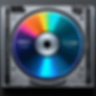 User interface of a popular CD ripper software