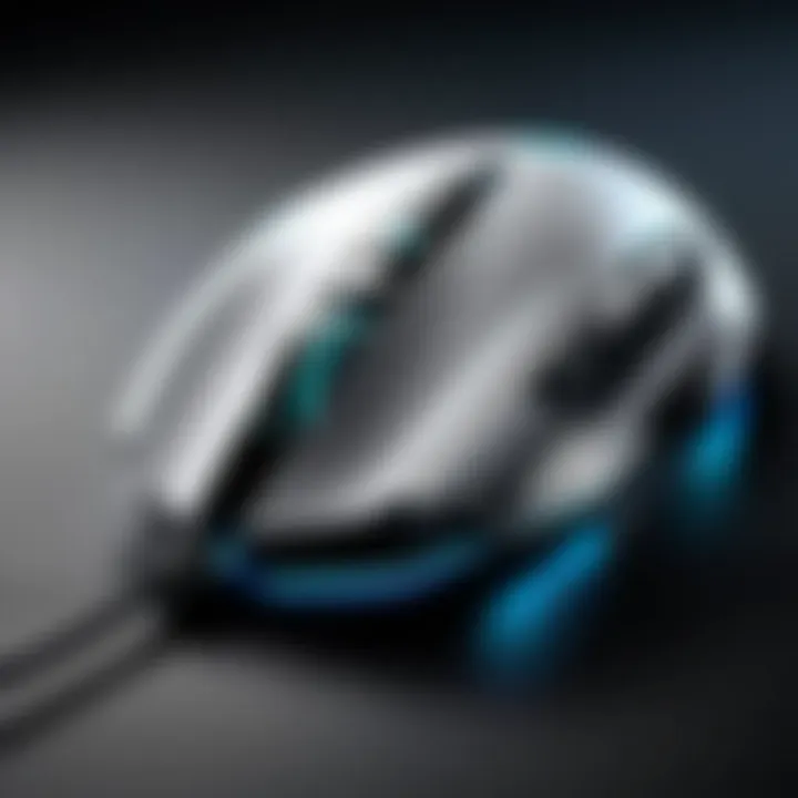 High-performance gaming mouse with customizable features