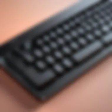 Sleek Design of Compact Keyboards Elegant compact keyboard showcasing sleek design