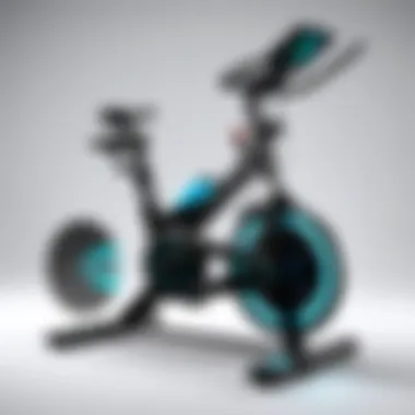 Efficient Space Utilization Bike Compact Space-Saving Exercise Bike
