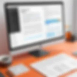 User interface showcasing PDF editing tools