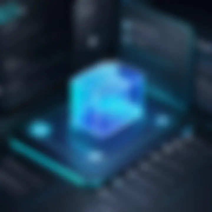 Infographic depicting security considerations in liquid hosting