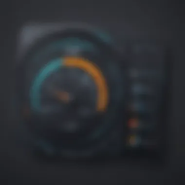 Sleek Dashboard Design for Easy Monitoring Advanced Network Monitoring Tool Interface