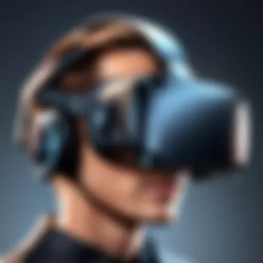 Exploring Advanced VR Technology High-performance VR headset showcasing advanced technology