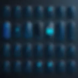 Illustration depicting various types of password managers