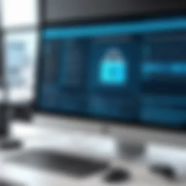 Compliance and Security in Document Management A visual representation of compliance and security measures in document management.
