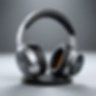 Device Compatibility of Over-Ear Wireless Headsets A visual representation of various over-ear wireless headsets compatible with multiple devices.