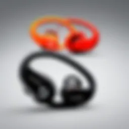 Dynamic view of Powerbeats Pro showcasing their design and color options