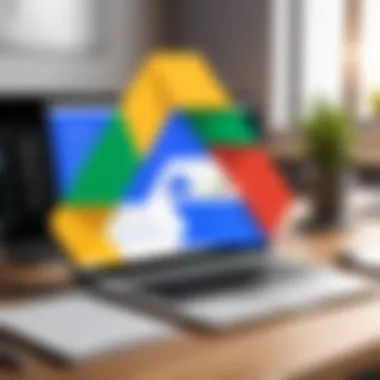 Security Protocols for Google Drive File Sharing Diagram illustrating security protocols for file sharing in Google Drive