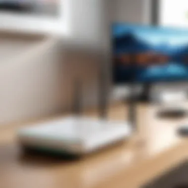 Enhancing WiFi Coverage with Extenders WiFi range extender in use