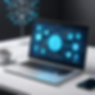 Effective Network Troubleshooting Techniques Network troubleshooting with a laptop
