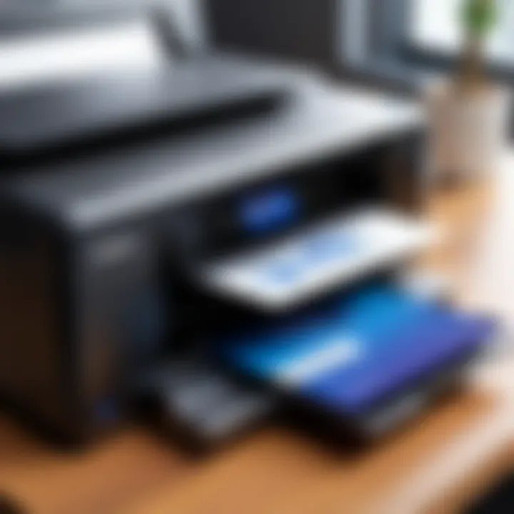 Epson Expression Printer in a professional IT environment illustrating its practical applications