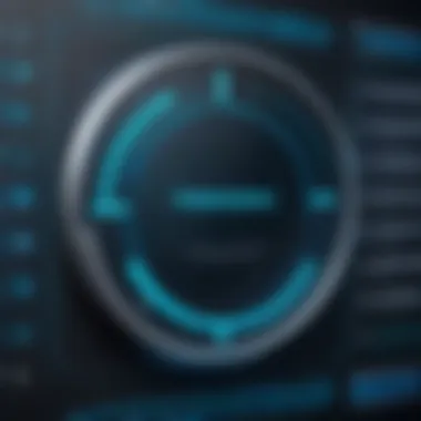 Futuristic Password Management Technology A futuristic concept of password management technology