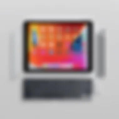 A collage of popular accessories that enhance the iPad experience, including keyboards and styluses.