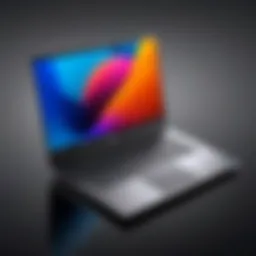 High-performance Dell laptop showcasing sleek design