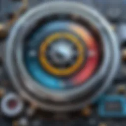 A sophisticated user interface of System Mechanic showcasing optimization tools.