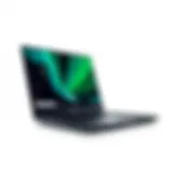 Dell laptop showcasing its sleek design and powerful performance