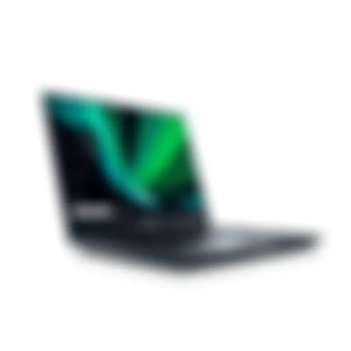 Dell laptop showcasing its sleek design and powerful performance