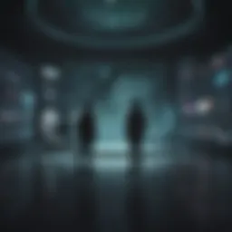 Dramatic scene from a Hulu show