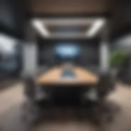 Elegant Conference Room Setup