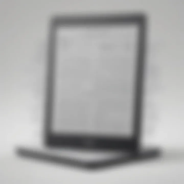 Enhanced Reading Experience with Kindle