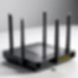 Router placement optimization for better connectivity