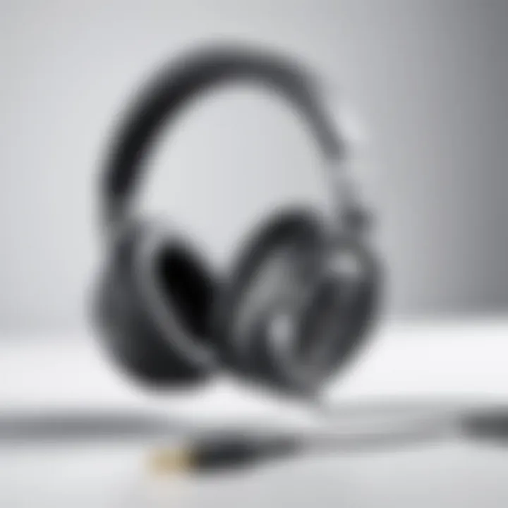 Ergonomic Home Office Headphones with Noise-Canceling Feature