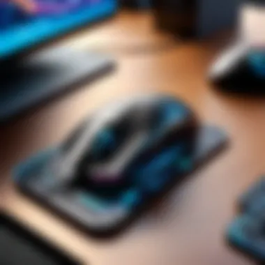 User Experience with Wireless Gaming Mice An ergonomic wireless gaming mouse being used in an intense gaming session