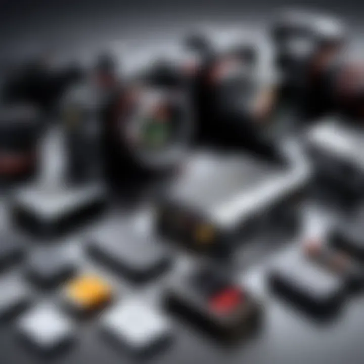 Various accessories to improve video production