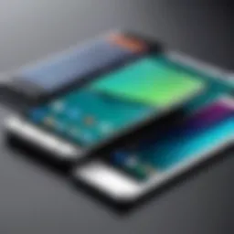 High-end Android smartphone showcasing sleek design