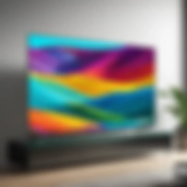 Hisense TV displaying vibrant colors and sharp resolution