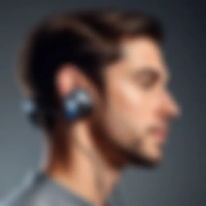 User experience with wireless in-ear headphones in an immersive environment